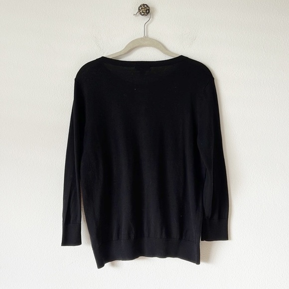Nordstrom Black cardigan Sweater Size Small - Picture 5 of 16